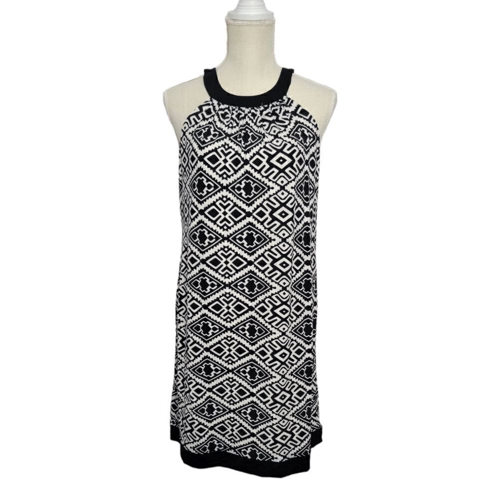 Joy joy black And White Mini dress Sz M